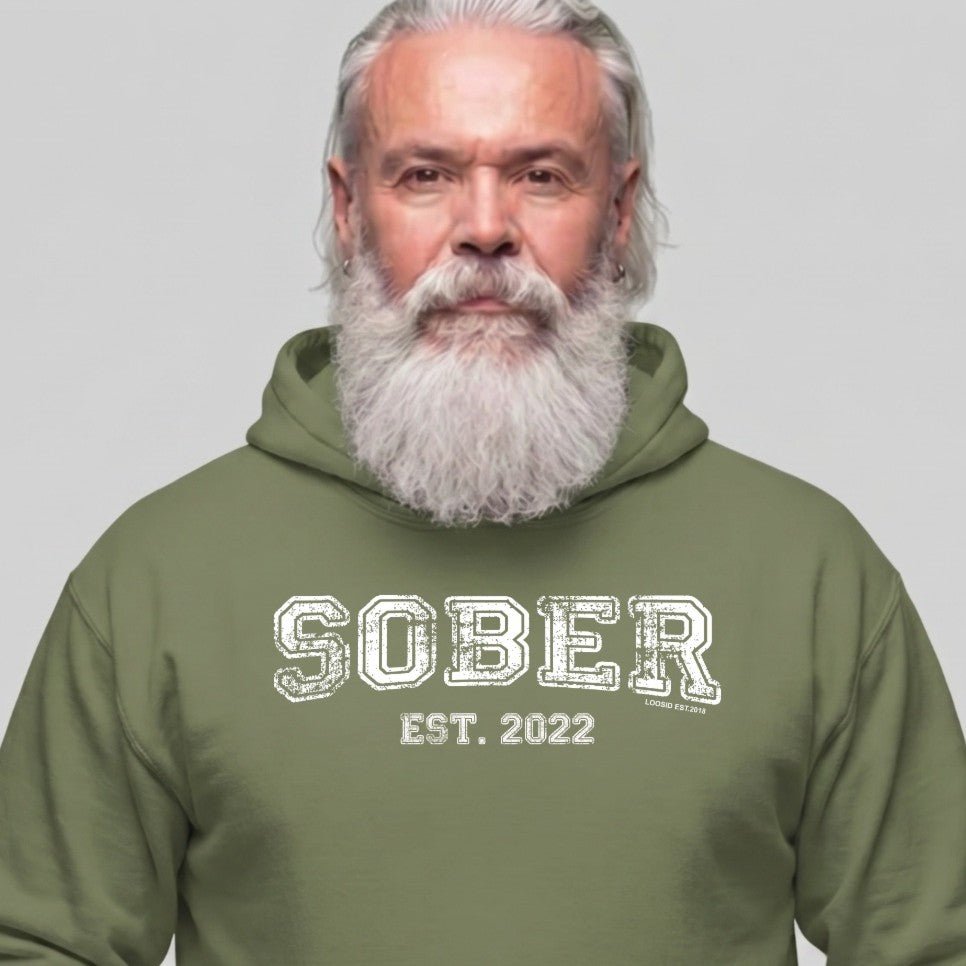 Recovery Hoodie | Men's Sober Est.