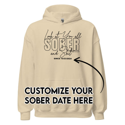 Recovery Hoodie | Men's Look at You Sober and Sh*t