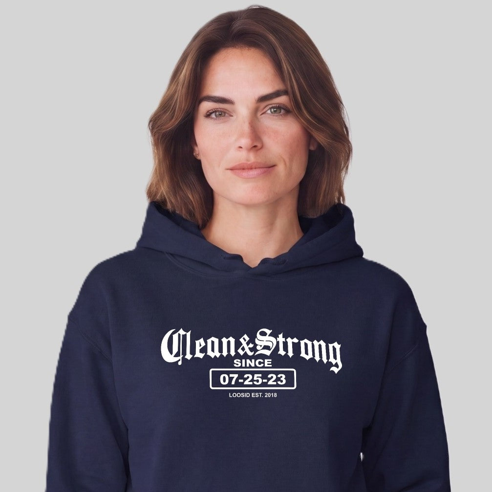 Recovery Hoodie | Women's Old School Clean & Strong