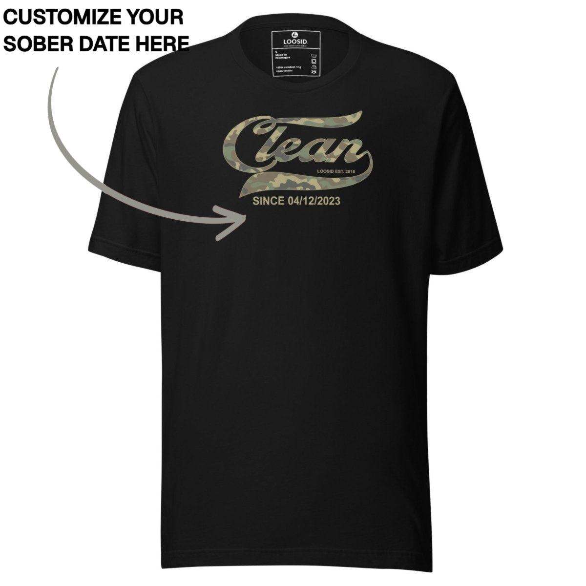 Clean T Shirt | Men's Clean Since Camo