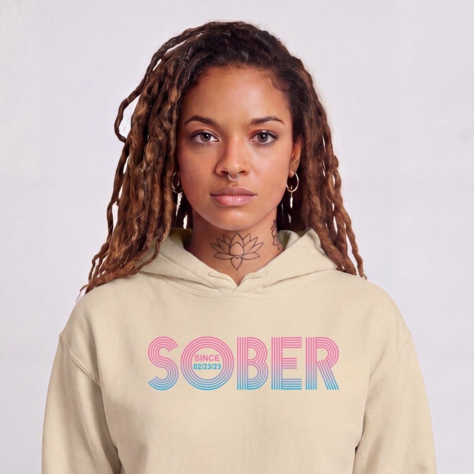 Recovery Hoodie | Women's Retro Sober