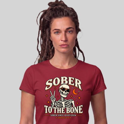 Sober T Shirt | Women's Sober to The Bone