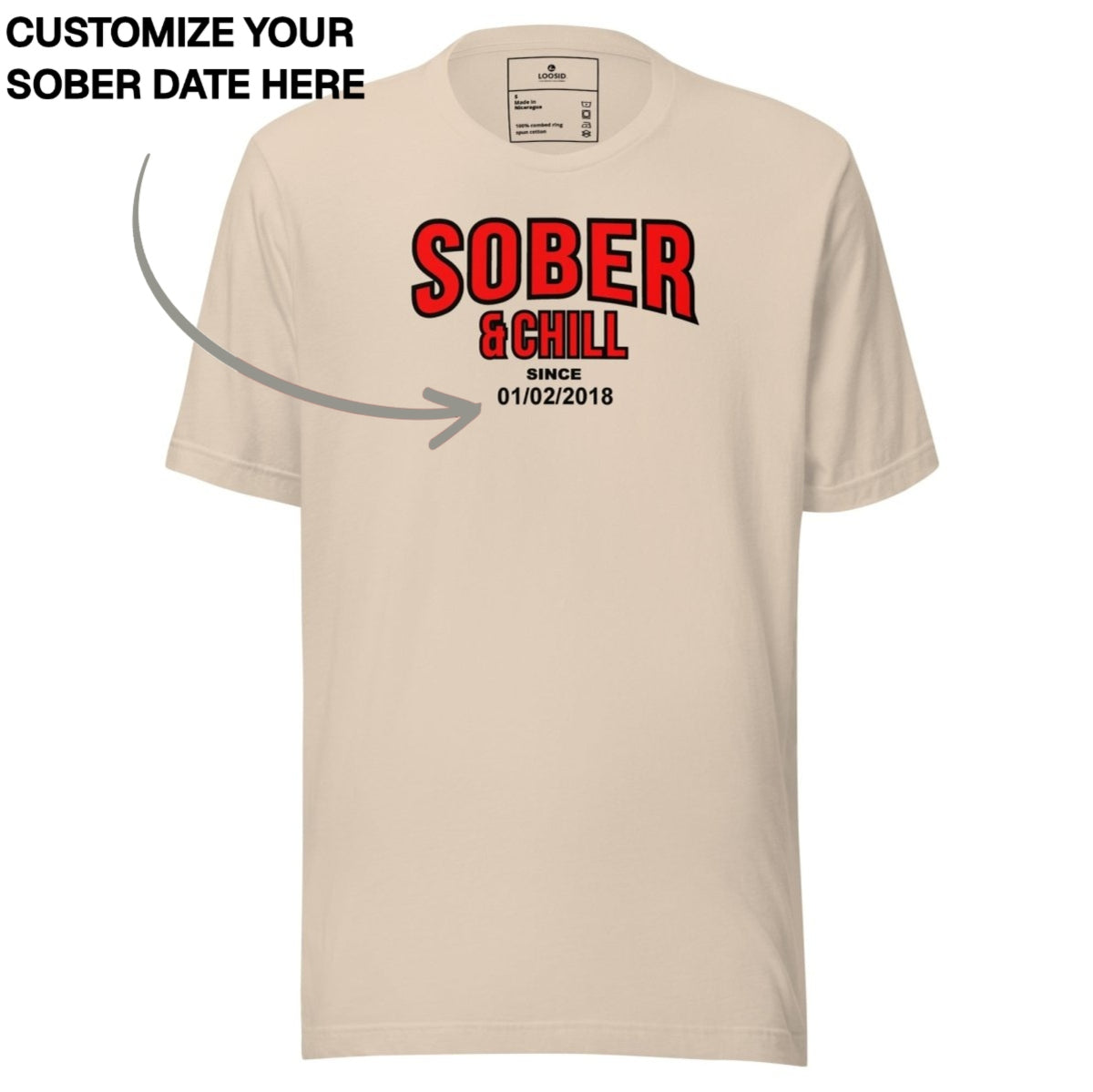 Sober T Shirt | Men's Sober and Chill