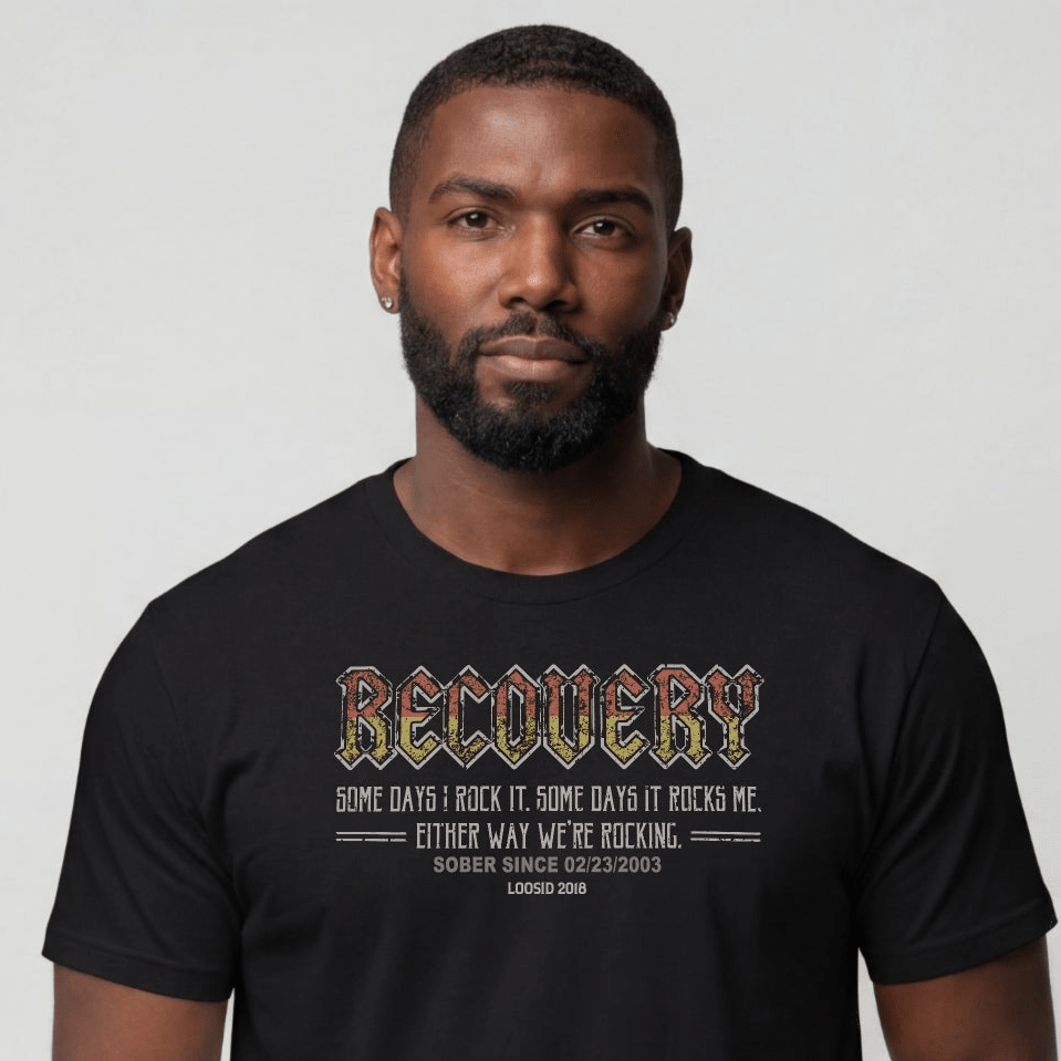 Sober T-Shirt | Men's Recovery Rock Tee