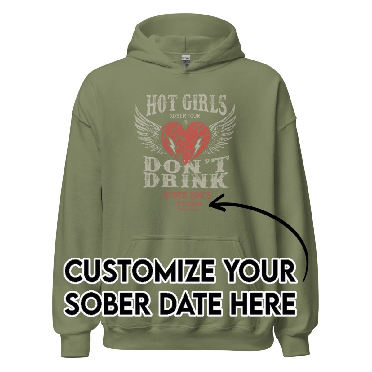 Recovery Hoodie | Women's Hot Girls Don't Drink