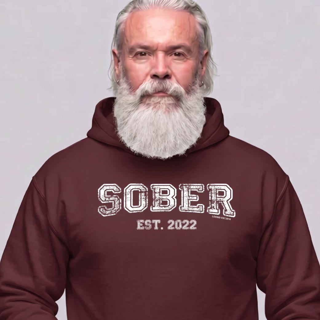 Recovery Hoodie | Men's Sober Est.