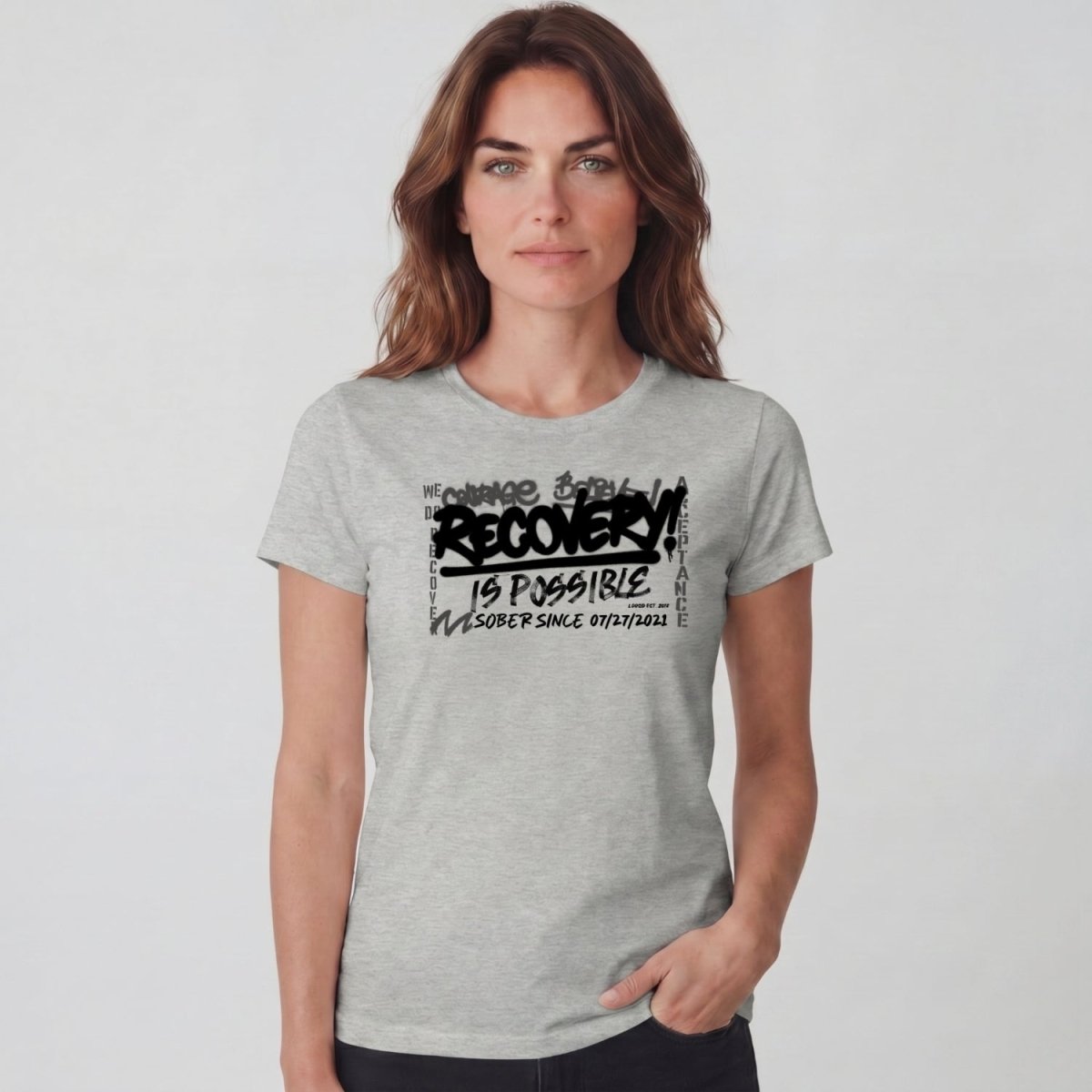 Sober T Shirt | Women's Recovery Is Possible