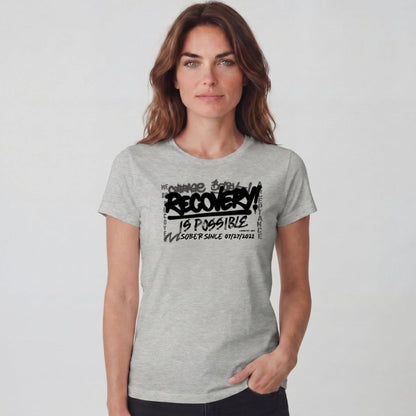 Sober T Shirt | Women's Recovery Is Possible