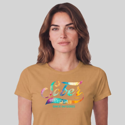 Sober T Shirt | Women's Sober Since Heritage