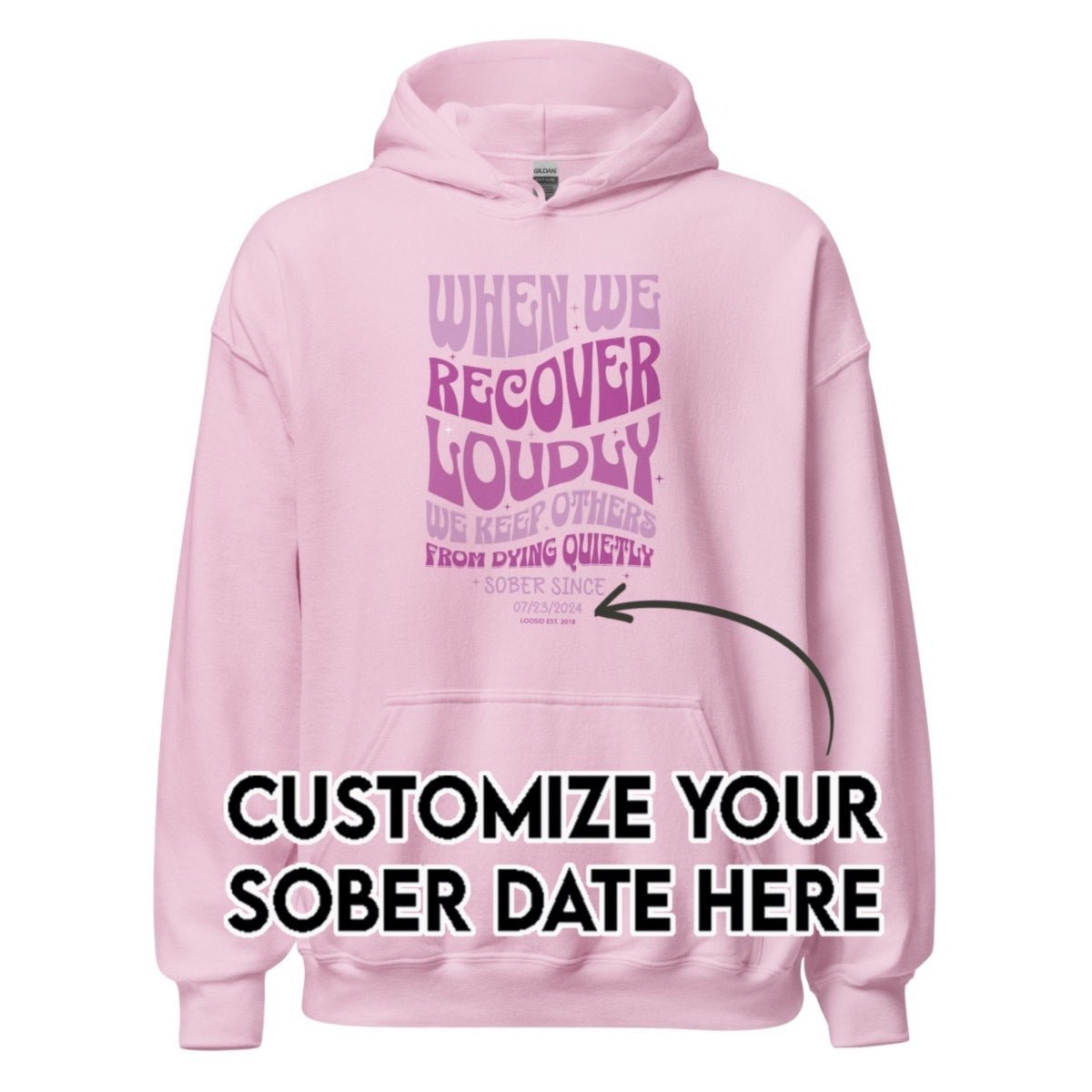 Recovery Hoodie | Women's When We Recover Loudly