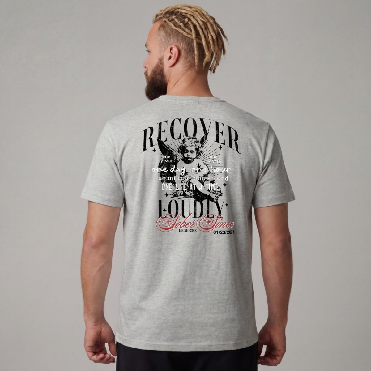 Recovery T Shirt | Men's Recover Loudly Limited-Edition