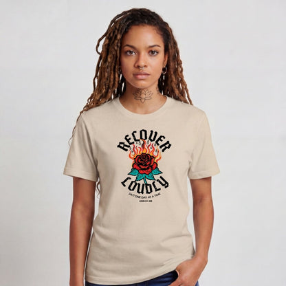 Sober T Shirt | Women's Recover Loudly