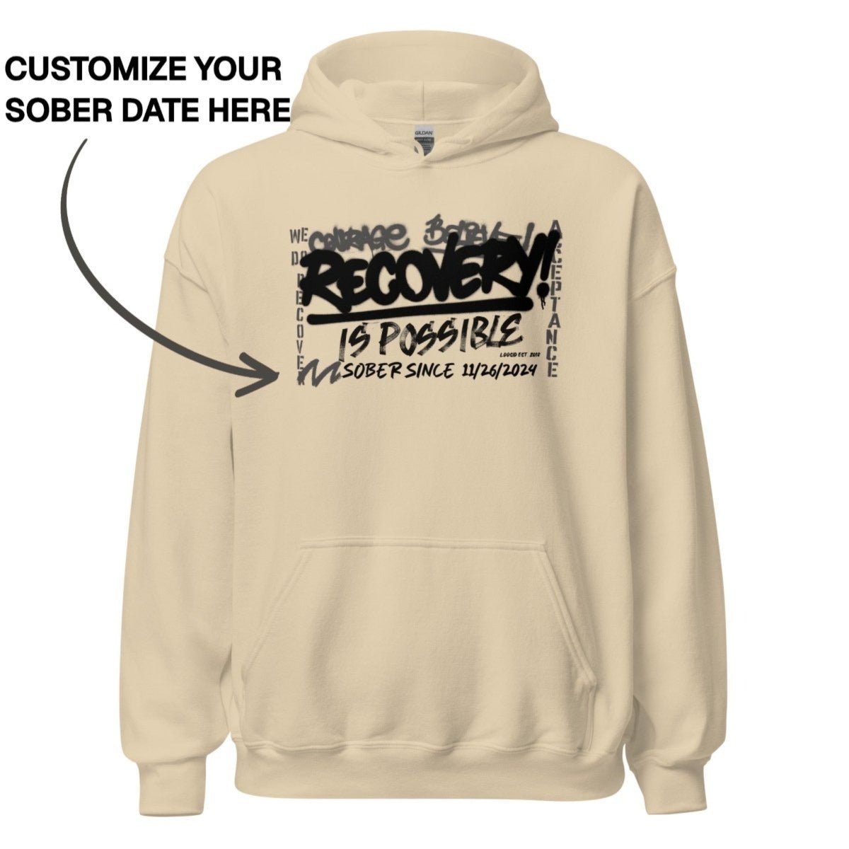 Recovery Hoodie | Men's Recovery Is Possible