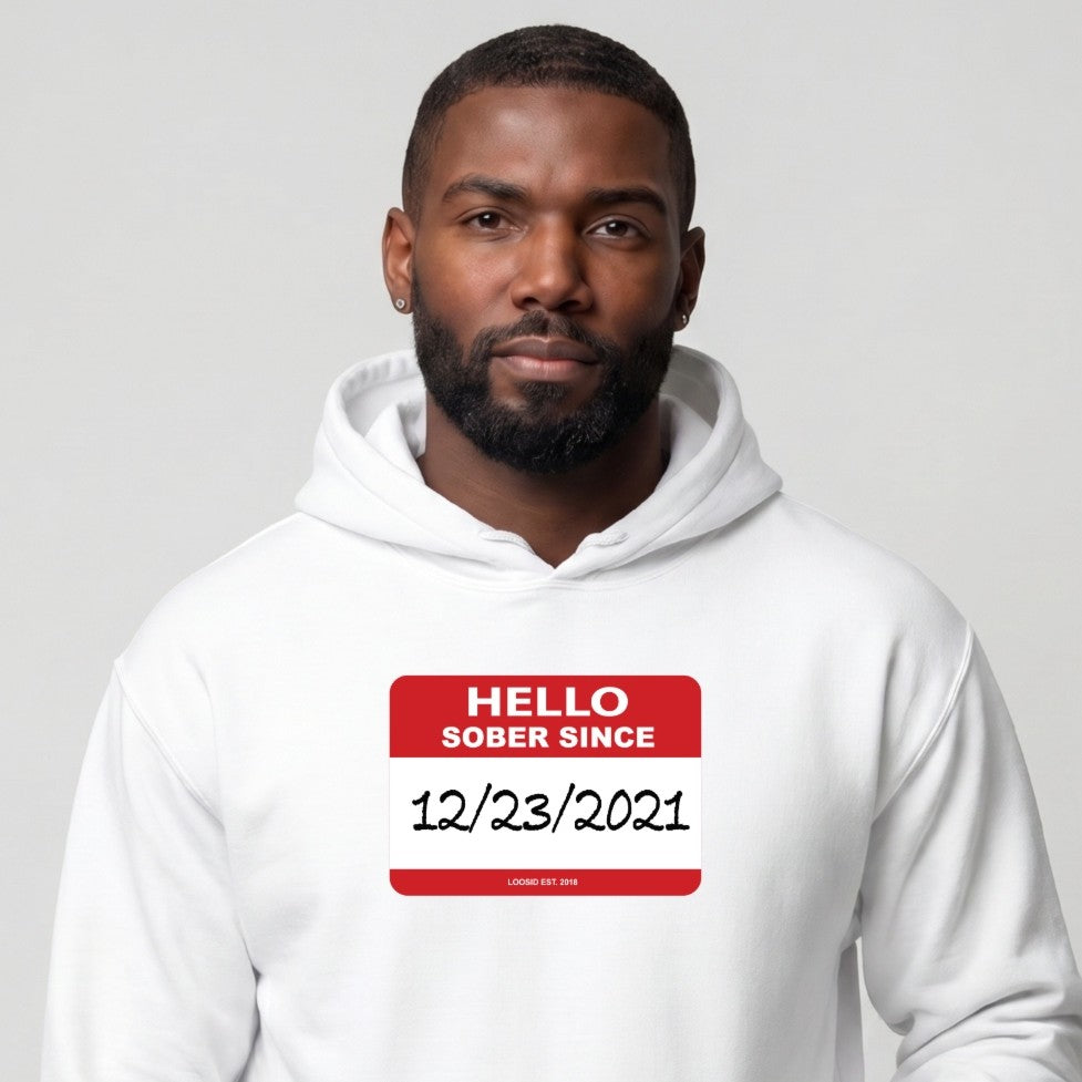 Recover Hoodie | Men's Hello Sober Since