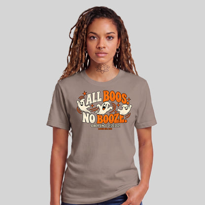 Sober T Shirt | Women's All Boos No Booze