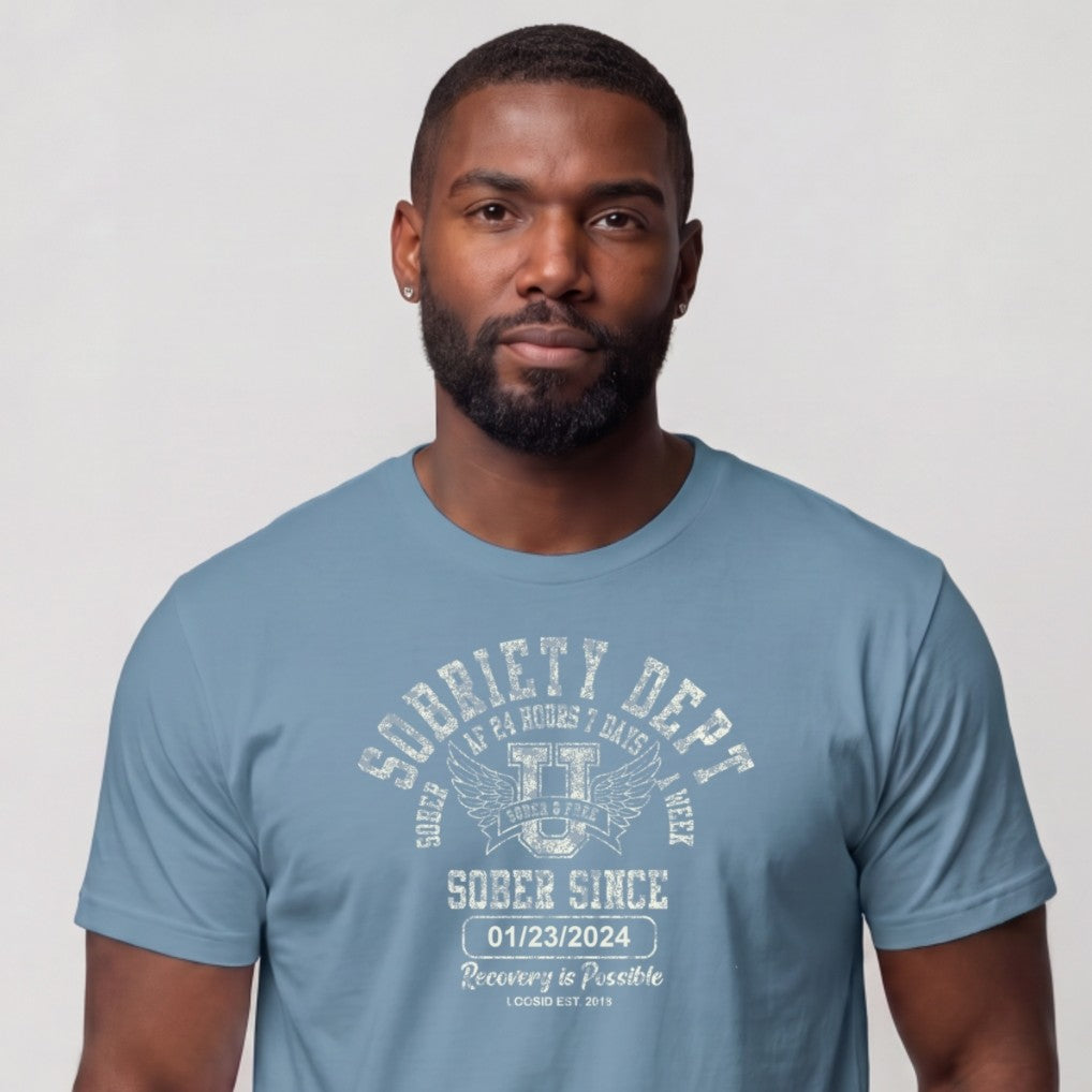 Sober T Shirt | Men's Sobriety Dept
