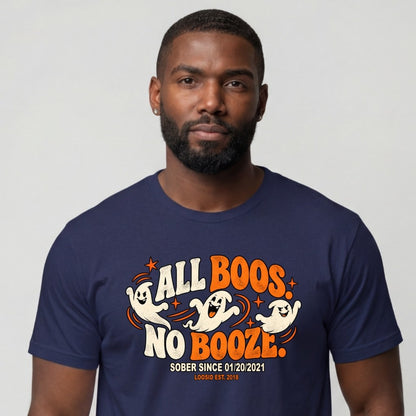 Sober T Shirt | Men's All Boos No Booze