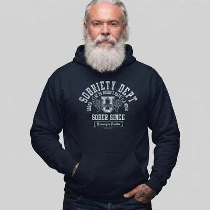 Recovery Hoodie | Men's Sobriety Dept 24/7