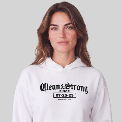 Recovery Hoodie | Women's Old School Clean & Strong