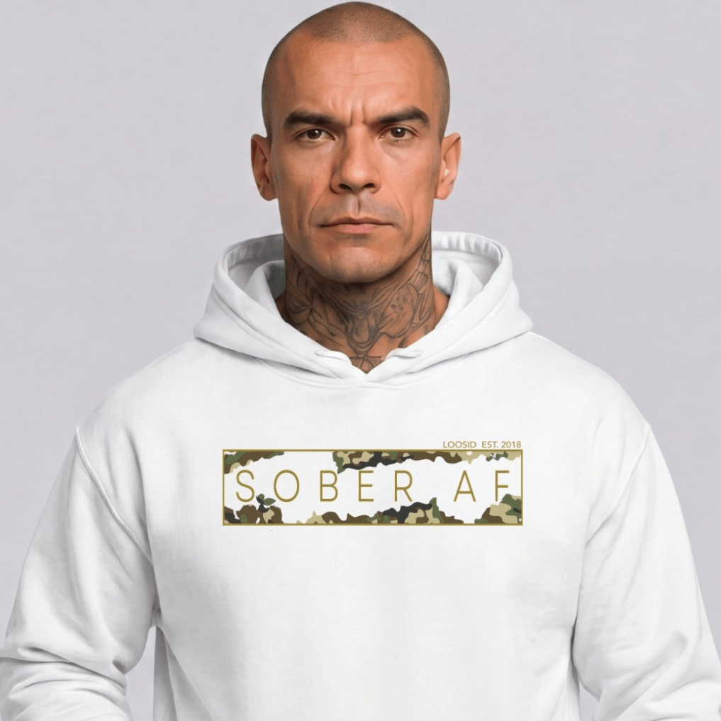 Recovery Hoodie | Men's Sober AF Camo