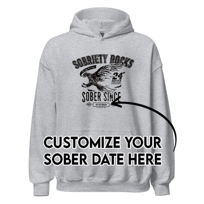 Recovery Hoodie | Men's Sobriety Rocks