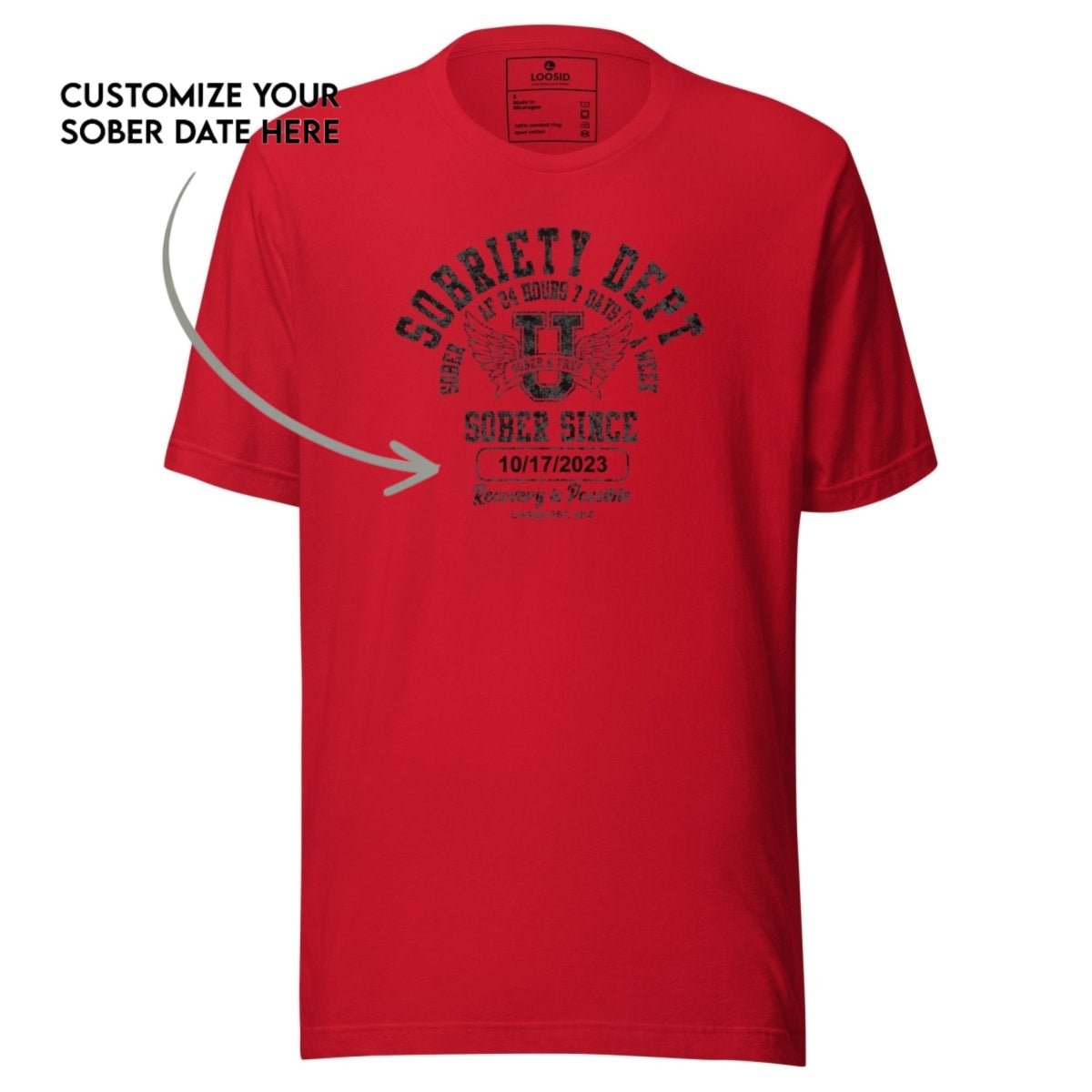Sober T Shirt | Men's Sobriety Dept
