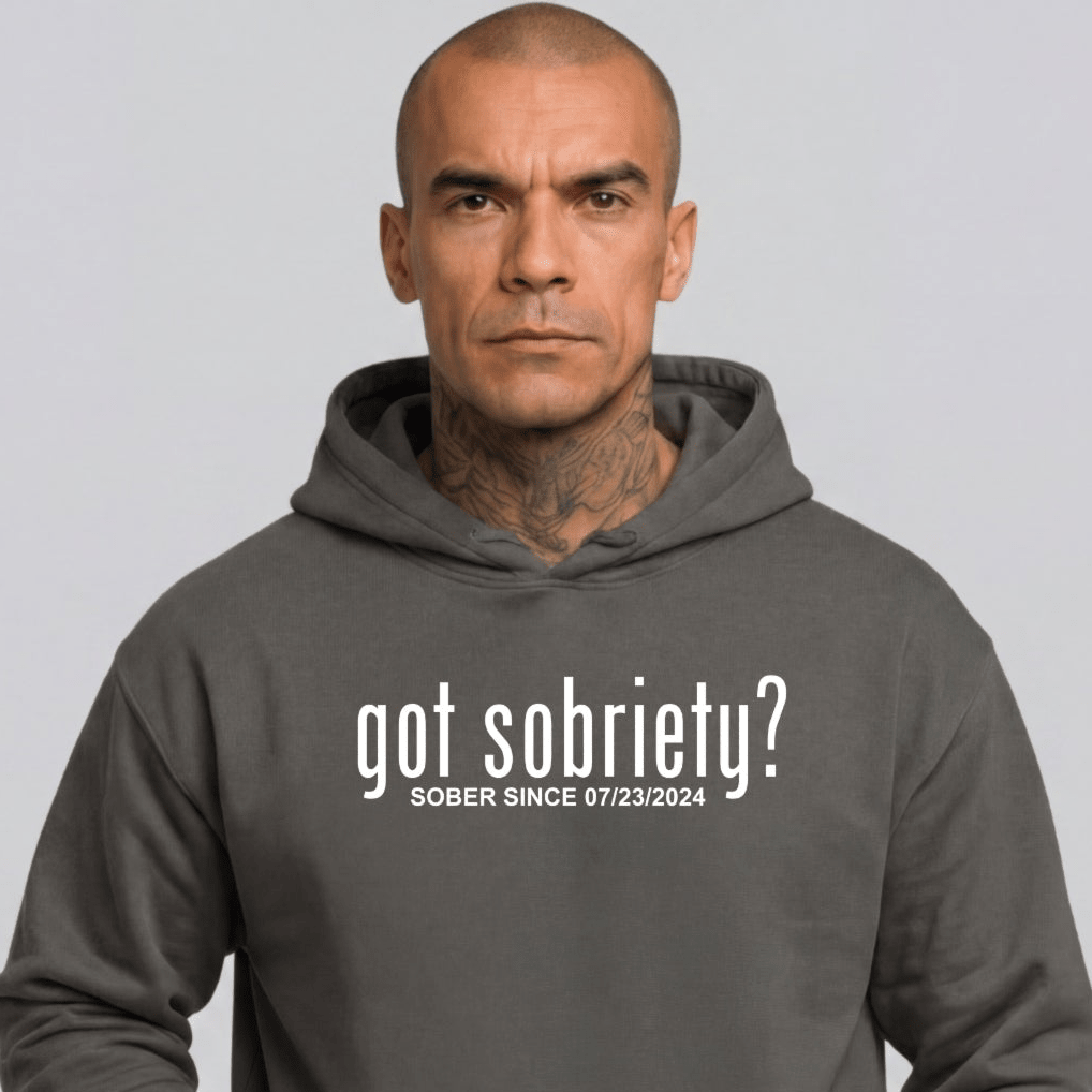 Recovery Hoodie | Men's Got Sobriety? Hoodie