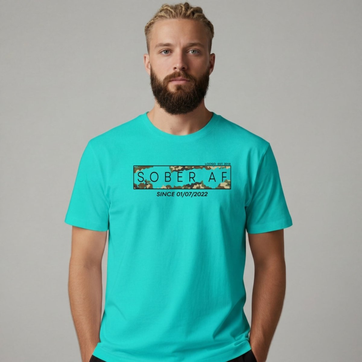 Sober T Shirt | Men's Sober AF Camo