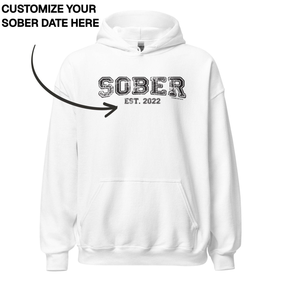 Recovery Hoodie | Men's Sober Est.
