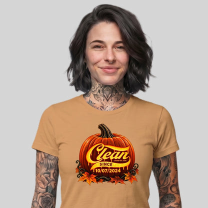 Clean T Shirt | Women's Clean Since Pumpkin