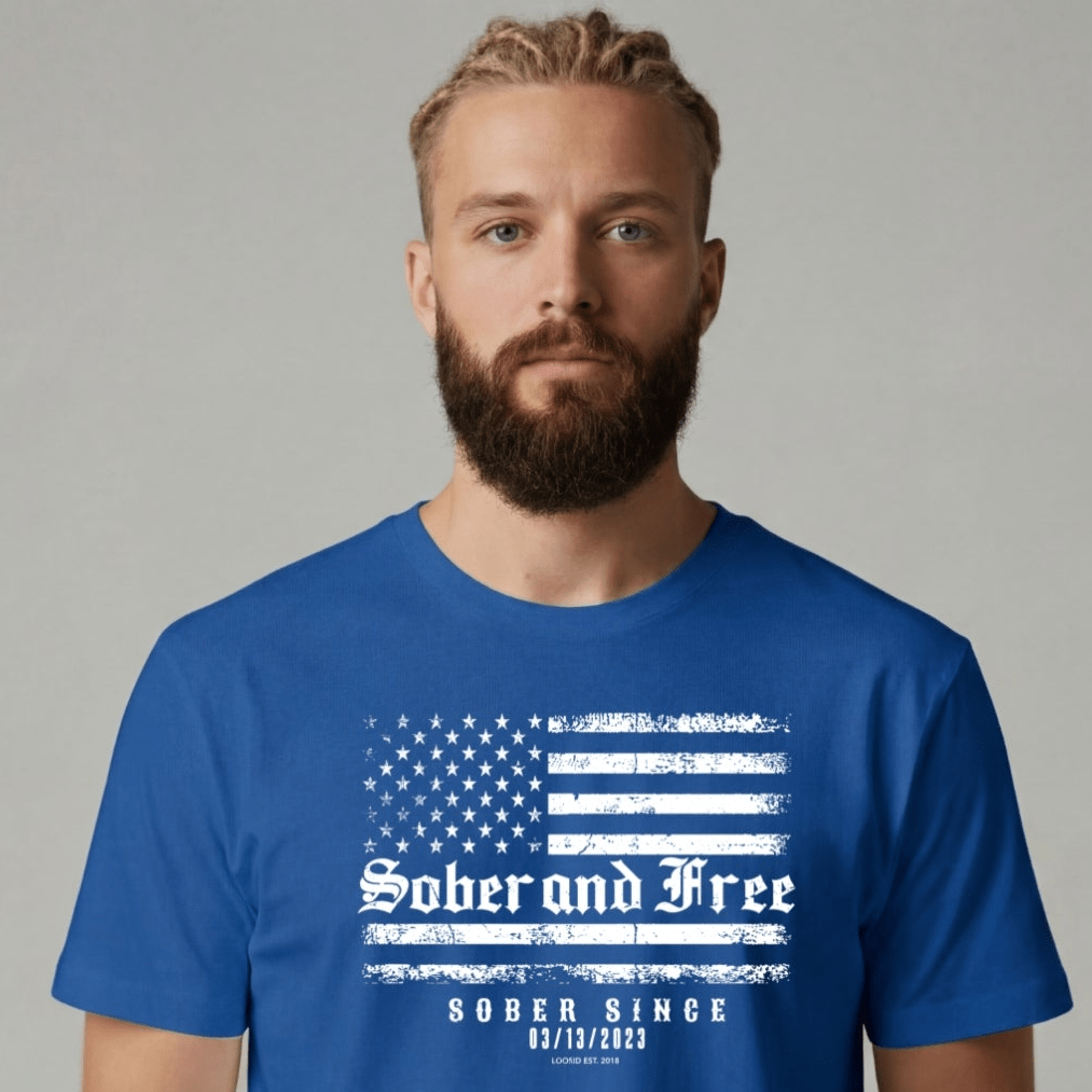 Sober T Shirt | Men's Sober and Free