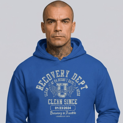 Recovery Dept Recovery Hoodie close-up view (view 12)