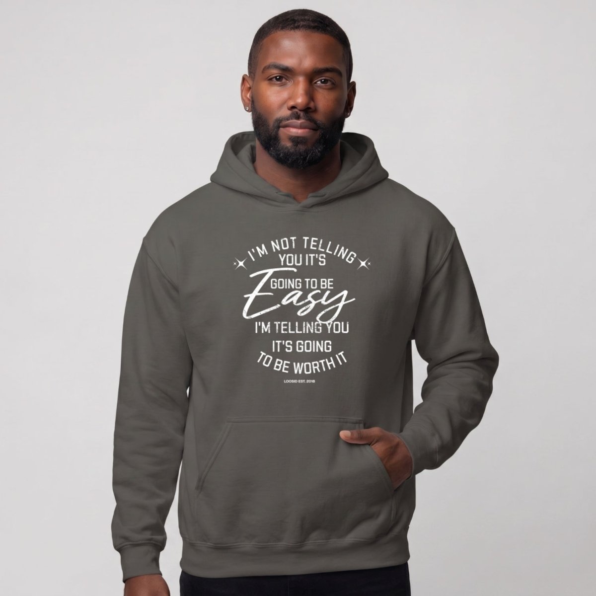 Recovery Hoodie | Men's I'm Not Telling You It's Easy