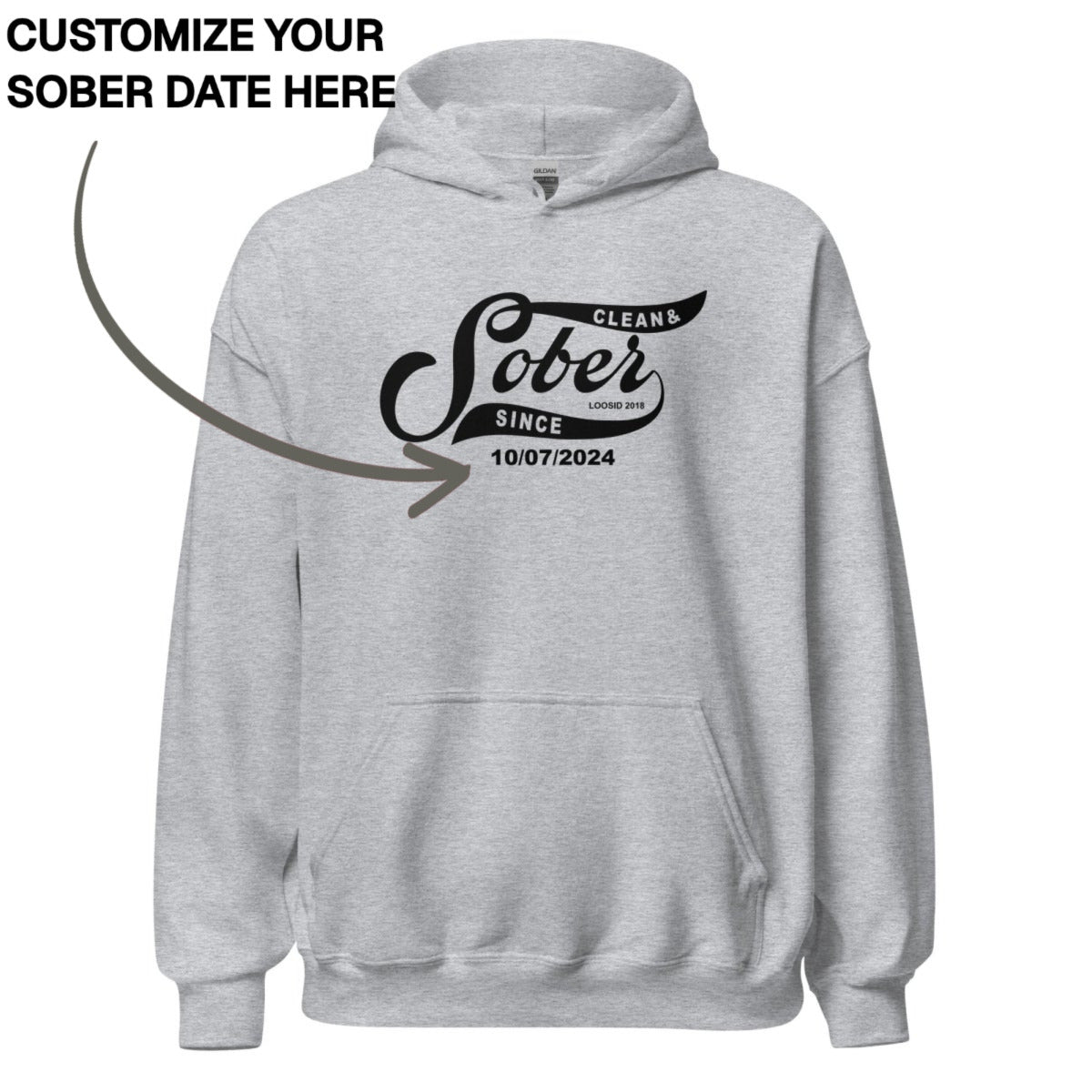 Recovery Hoodie | Women's Sober Since