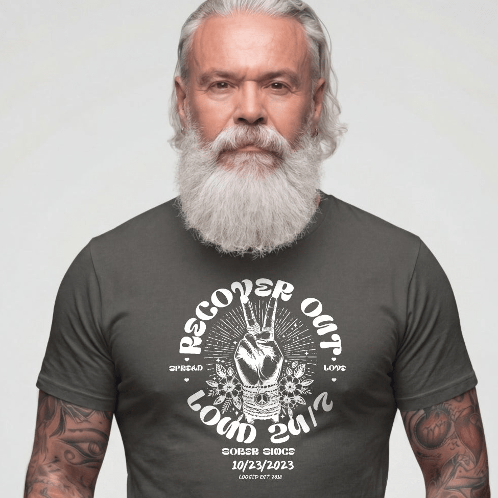 Sober T Shirt | Men's Recover Out Loud