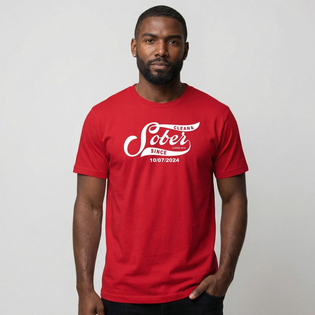 Sober T Shirt | Personalized Sober Since Shirt with Custom Date