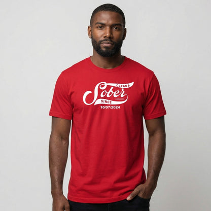 Sober T Shirt | Personalized Sober Since Shirt with Custom Date