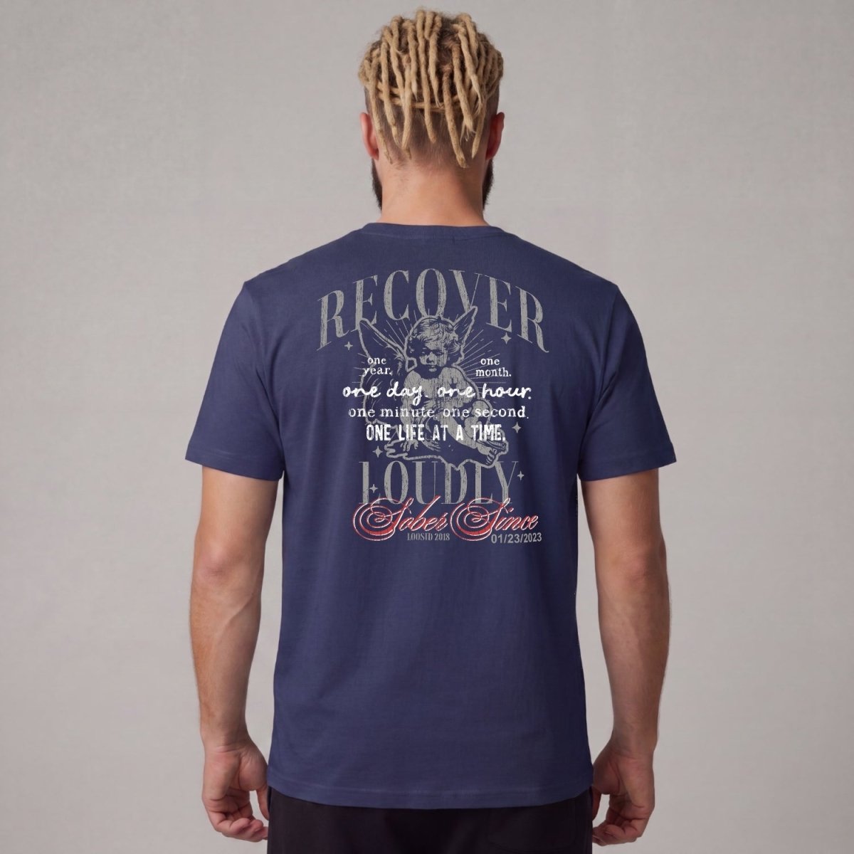 Recovery T Shirt | Men's Recover Loudly Limited-Edition
