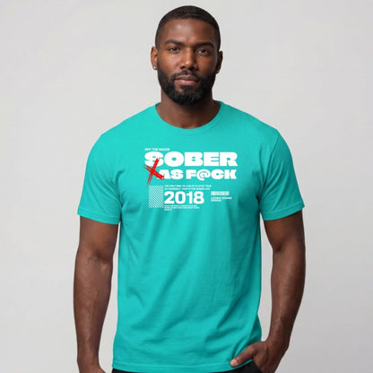 Sober T Shirt | Men's Sober As F*ck Tee