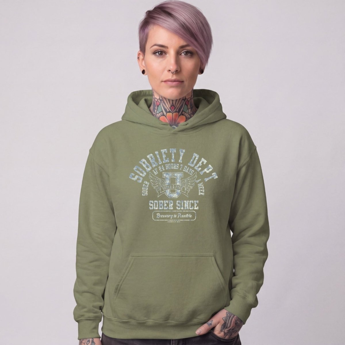 Recovery Hoodie | Women's Sobriety Dept 24/7