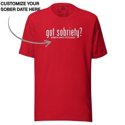 Sober T Shirt | Men's Got Sobriety?