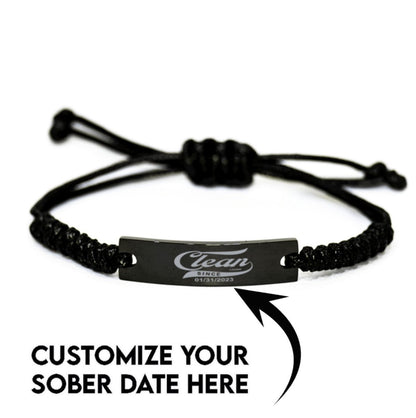 Clean Jewelry | Clean Since Engraved Gift Bracelet