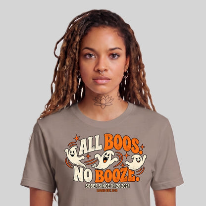 Sober T Shirt | Women's All Boos No Booze