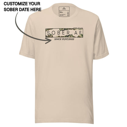 Sober T Shirt | Men's Sober AF Camo