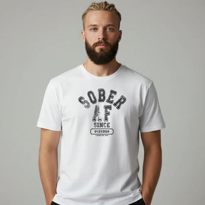 Sober T Shirt | Men's Sober AF Tee