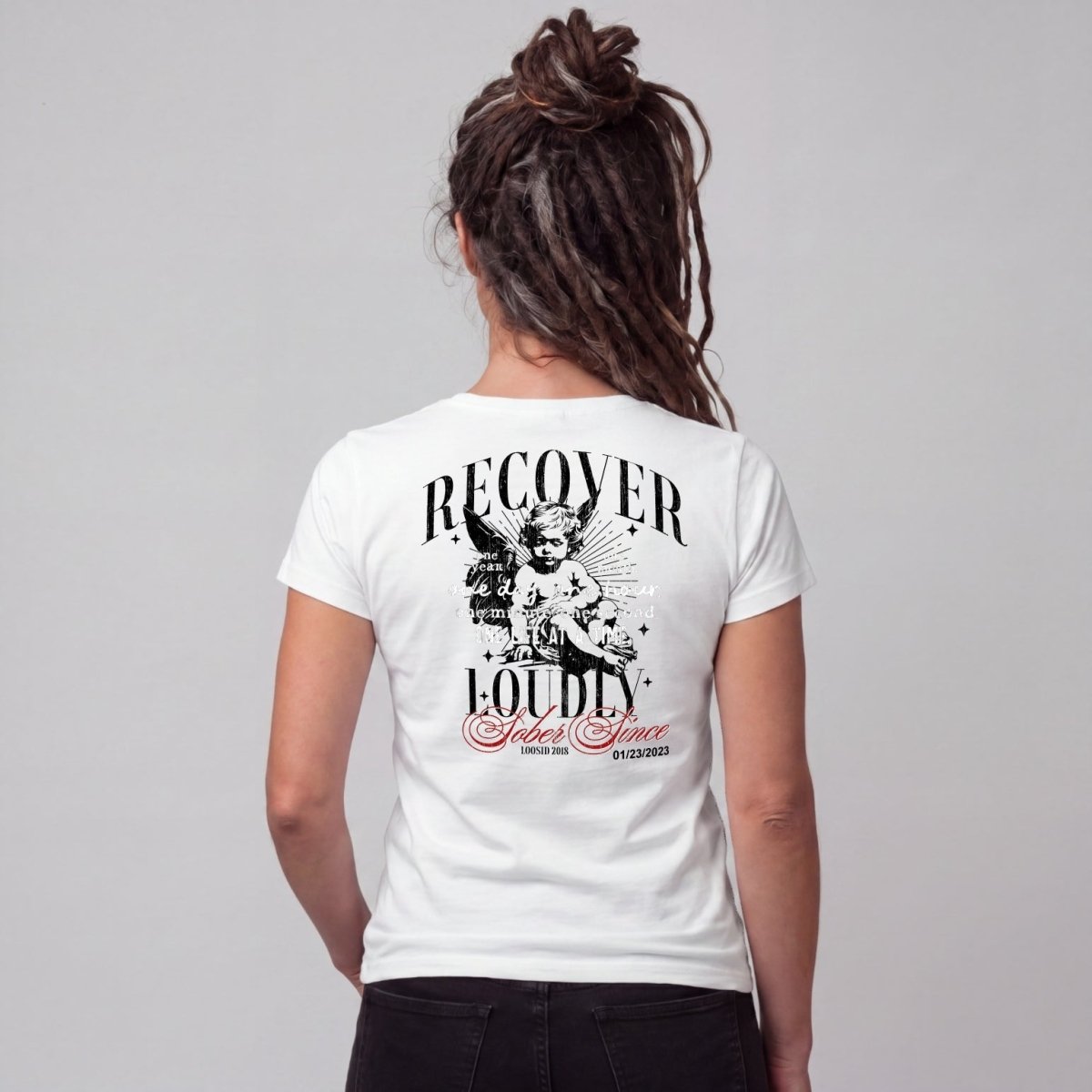 Recovery T Shirt | Women's Recover Loudly Limited-Edition