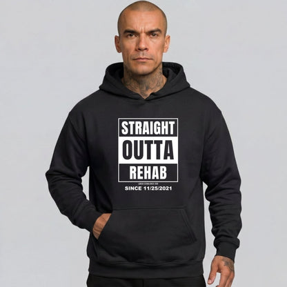 Recovery Hoodie | Men's Straight Outta Rehab