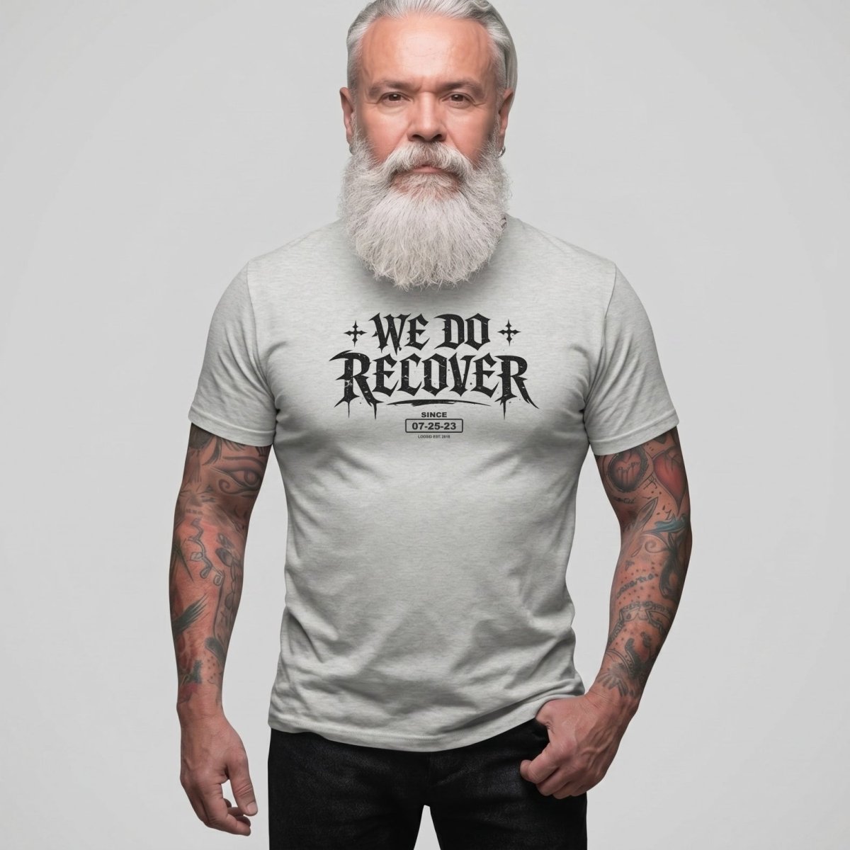 Sober T Shirt | Men's We Do Recover Tee