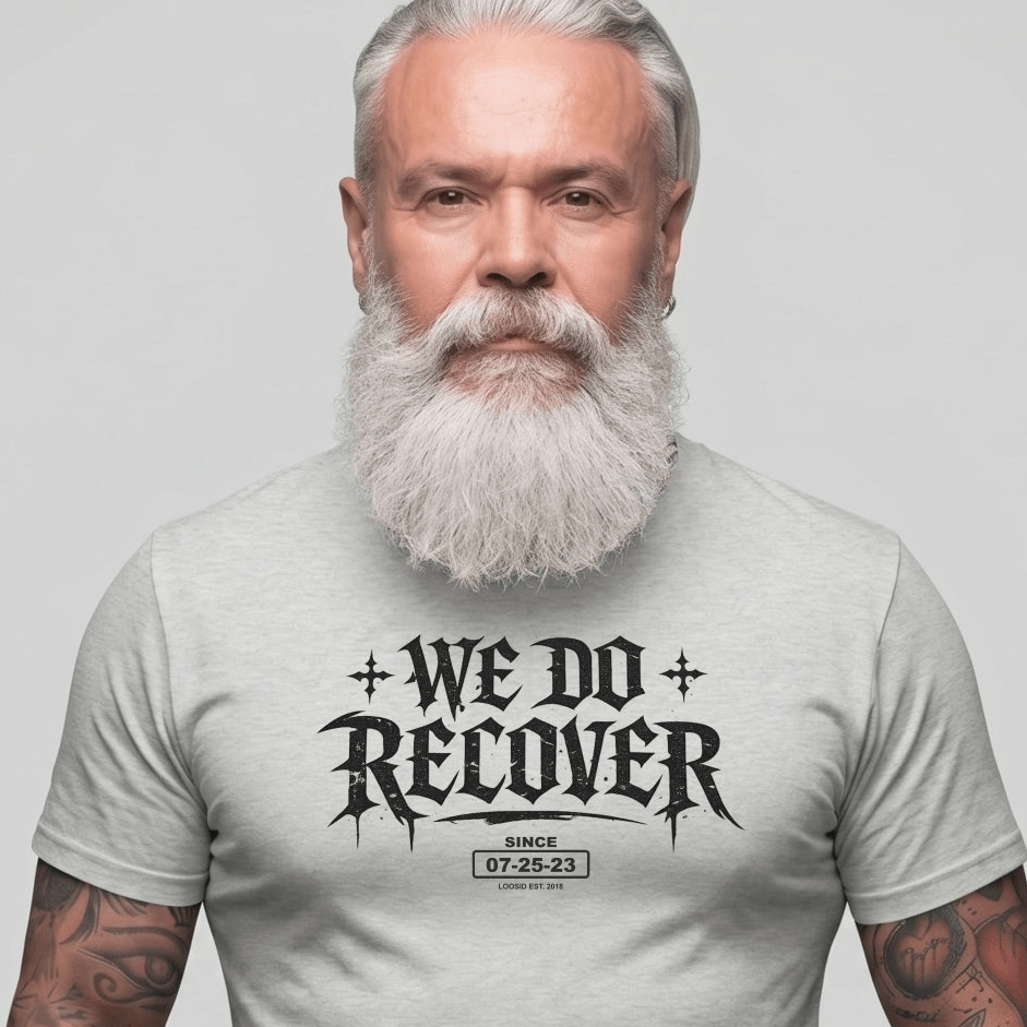 Sober T Shirt | Men's We Do Recover Tee