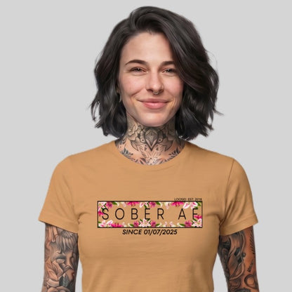 Sober T Shirt | Women's Sober AF Lily